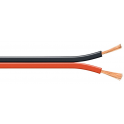 5 m Cable scindex méplat rouge-noir 2,5 mm2