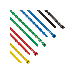 50 Colliers de serrage. Serre-câbles attache-câbles 5 couleurs 200 x 4,8 mm 