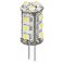 Lampe LED G4 12V 1W5 12VDC blanc chaud diamètre 14 mm