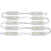 Kit 10 Modules LED 12V rectangulaires blanc froid