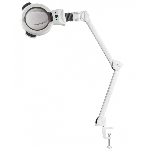 Lampe loupe LED professionnelle pied roulettes 5 dioptries Weelko (20 LEDS)  à 280,98€