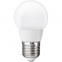 Ampoule LED bulbe E27, 3W 12V-24V AC/DC, blanc chaud, 3500°K