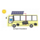 Kit panneau solaire 100W 12V Camping Car