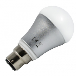 Ampoule LED B22 7W 230V blanc neutre 700 Lumens