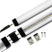 Réglette LED aluminium 0m50 69 LED SMD blanc chaud