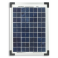Kit panneau solaire polycristallin 10W 12V av régulateur 5A et accessoires de câblage