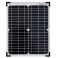 Kit panneau solaire Monocristallin 20W 12V et régulateur 5A