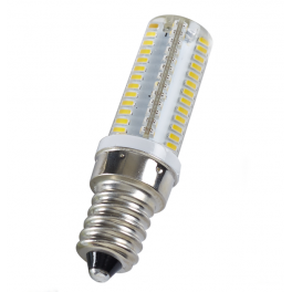 Lampe LED E14 silicone 3W5 230V blanc chaud diamètre 18 mm (1 ampoule)