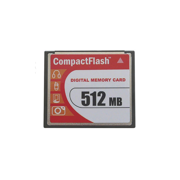 Carte Mémoire Compact-Flash Industriel, Classe de vitesse 120x, SLC,  Capacité 512Moctets à 28,00€